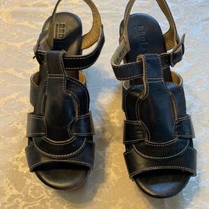 Bed Stu platform sandal